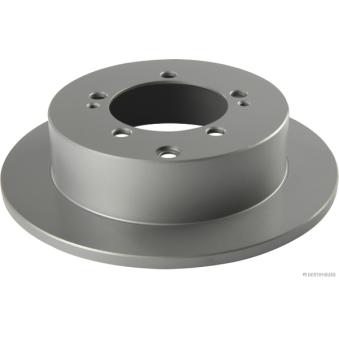 Jeu de 2 disques de frein arrière HERTH+BUSS JAKOPARTS J3315023 pour MITSUBISHI SPACE 2.4 GDI - 150cv