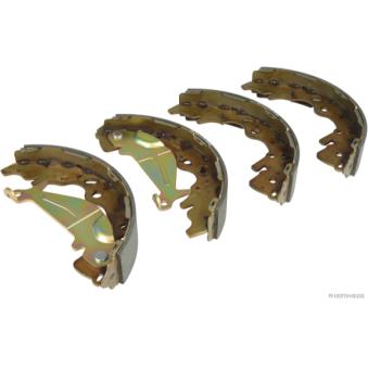 Jeu de mâchoires de frein HERTH+BUSS JAKOPARTS J3500533 pour HYUNDAI H-1 2.5 CRDi - 110cv