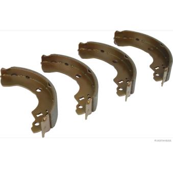 Jeu de mâchoires de frein HERTH+BUSS JAKOPARTS OEM D40608M126
