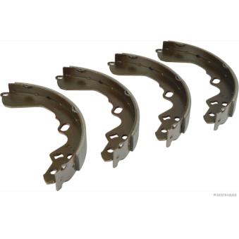 Jeu de mâchoires de frein HERTH+BUSS JAKOPARTS J3503011