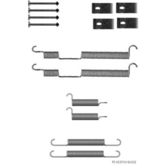 Kit d'accessoires, mâchoire de frein HERTH+BUSS JAKOPARTS [J3560302]