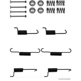 Kit d'accessoires, mâchoire de frein HERTH+BUSS JAKOPARTS J3560503 pour MERCEDES-BENZ SPRINTER 2.7 V6 - 173cv