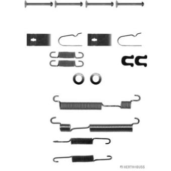 Kit d'accessoires, mâchoire de frein HERTH+BUSS JAKOPARTS [J3564000]
