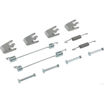 Kit d'accessoires, mâchoire de frein HERTH+BUSS JAKOPARTS J3564007 pour OPEL CORSA 1.4 - 100cv