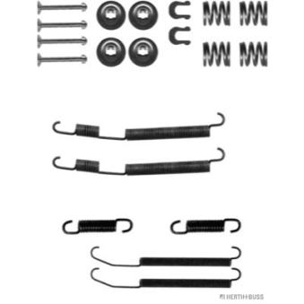 Kit d'accessoires, mâchoire de frein HERTH+BUSS JAKOPARTS J3567000 pour SUBARU FORESTER 2.0 - 125cv