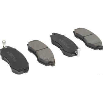 Jeu de 4 plaquettes de frein avant HERTH+BUSS JAKOPARTS OEM 5810129A10