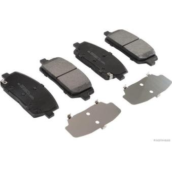 Jeu de 4 plaquettes de frein avant HERTH+BUSS JAKOPARTS OEM 58101C5A75
