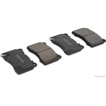 Jeu de 4 plaquettes de frein avant HERTH+BUSS JAKOPARTS J3600568 pour TESLA MODEL S 85D AWD - 421cv