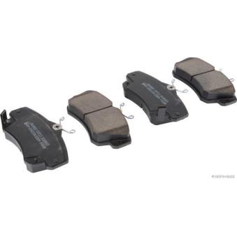 Jeu de 4 plaquettes de frein avant HERTH+BUSS JAKOPARTS OEM K05017843AA Jeu de 4 plaquettes de frein avant HERTH+BUSS JAKOPARTS OEM K05017843AA