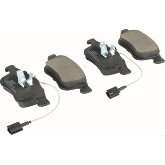 Jeu de 4 plaquettes de frein avant HERTH+BUSS JAKOPARTS OEM 95511378 Jeu de 4 plaquettes de frein avant HERTH+BUSS JAKOPARTS OEM 95511378