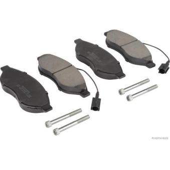 Jeu de 4 plaquettes de frein avant HERTH+BUSS JAKOPARTS OEM 1411457380 Jeu de 4 plaquettes de frein avant HERTH+BUSS JAKOPARTS OEM 1411457380