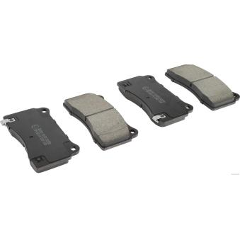 Jeu de 4 plaquettes de frein avant HERTH+BUSS JAKOPARTS J3600828 pour TESLA MODEL 3 EV AWD - 441cv