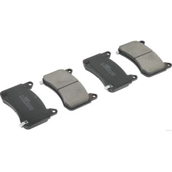Jeu de 4 plaquettes de frein avant HERTH+BUSS JAKOPARTS [J3600830]