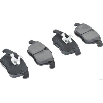 Jeu de 4 plaquettes de frein avant HERTH+BUSS JAKOPARTS J3600832 pour VOLKSWAGEN LT 2.0 D 4x4 - 241cv