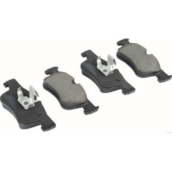 Jeu de 4 plaquettes de frein avant HERTH+BUSS JAKOPARTS [J3600839]