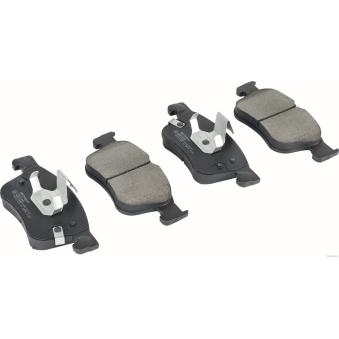 Jeu de 4 plaquettes de frein avant HERTH+BUSS JAKOPARTS [J3600843]