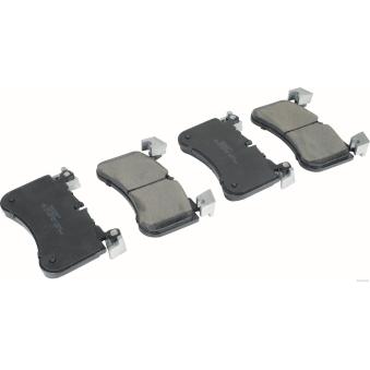 Jeu de 4 plaquettes de frein avant HERTH+BUSS JAKOPARTS J3600844 pour LAND ROVER DEFENDER 3,0 D350 MHEV 4x4 - 351cv