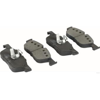 Jeu de 4 plaquettes de frein avant HERTH+BUSS JAKOPARTS J3600854 pour VOLKSWAGEN LT 2.0 D 4x4 - 241cv