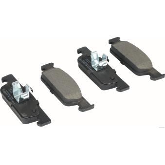 Jeu de 4 plaquettes de frein avant HERTH+BUSS JAKOPARTS OEM A4534211400