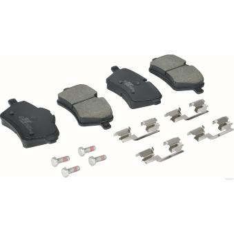Jeu de 4 plaquettes de frein avant HERTH+BUSS JAKOPARTS OEM 34116778320