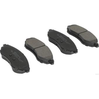 Jeu de 4 plaquettes de frein avant HERTH+BUSS JAKOPARTS [J3600911]