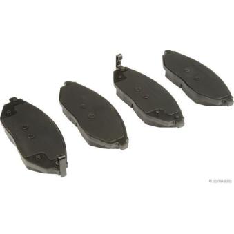 Jeu de 4 plaquettes de frein avant HERTH+BUSS JAKOPARTS OEM 96682858