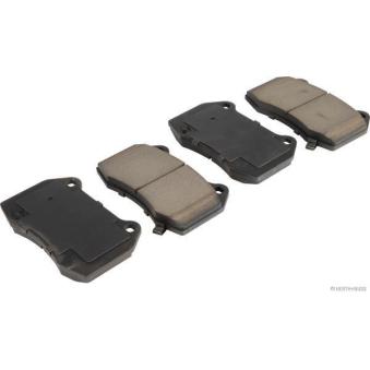 Jeu de 4 plaquettes de frein avant HERTH+BUSS JAKOPARTS OEM 1798