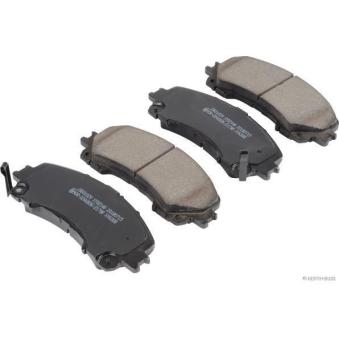 Jeu de 4 plaquettes de frein avant HERTH+BUSS JAKOPARTS OEM D10604GA0J
