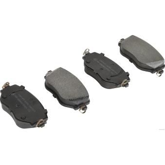 Jeu de 4 plaquettes de frein avant HERTH+BUSS JAKOPARTS OEM MQ006673