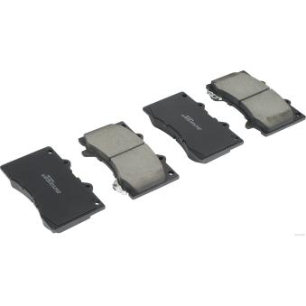 Jeu de 4 plaquettes de frein avant HERTH+BUSS JAKOPARTS OEM D10601LB2A