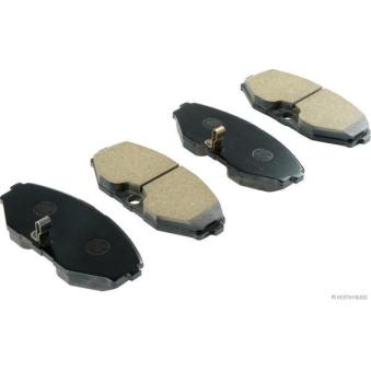 Jeu de 4 plaquettes de frein avant HERTH+BUSS JAKOPARTS J3601089 pour NISSAN MAXIMA 2.0 V6 24V - 140cv