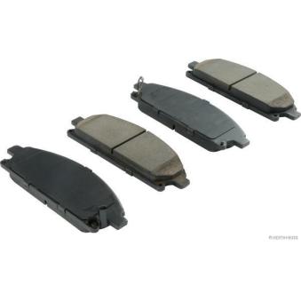 Jeu de 4 plaquettes de frein avant HERTH+BUSS JAKOPARTS [J3601090]