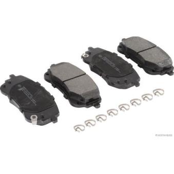 Jeu de 4 plaquettes de frein avant HERTH+BUSS JAKOPARTS OEM 0446502520
