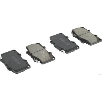 Jeu de 4 plaquettes de frein avant HERTH+BUSS JAKOPARTS OEM 04465YZZAL