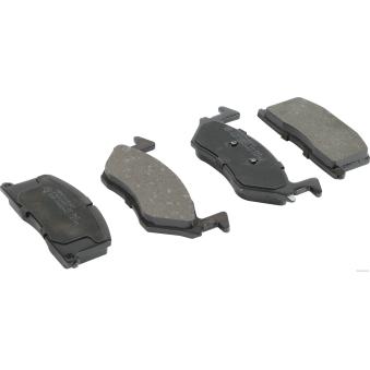Jeu de 4 plaquettes de frein avant HERTH+BUSS JAKOPARTS J3602057 pour CITROEN DS3 1.3 12V - 75cv
