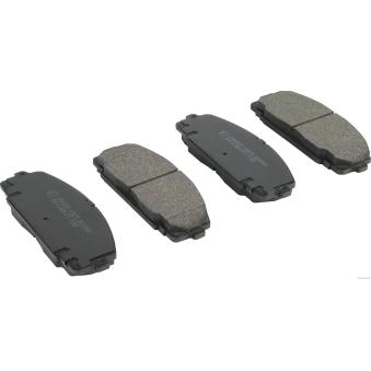 Jeu de 4 plaquettes de frein avant HERTH+BUSS JAKOPARTS OEM 0446526320