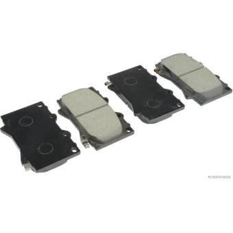 Jeu de 4 plaquettes de frein avant HERTH+BUSS JAKOPARTS OEM 1779 Jeu de 4 plaquettes de frein avant HERTH+BUSS JAKOPARTS OEM 1779