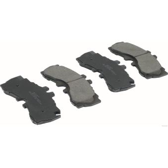 Jeu de 4 plaquettes de frein avant HERTH+BUSS JAKOPARTS J3602152 pour LEXUS RX 500h DIRECT4 - 371cv Jeu de 4 plaquettes de frein avant HERTH+BUSS JAKOPARTS J3602152 pour LEXUS RX 500h DIRECT4 - 371cv