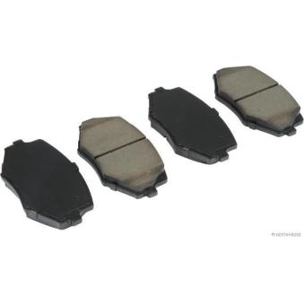 Jeu de 4 plaquettes de frein avant HERTH+BUSS JAKOPARTS J3603044 pour IVECO MASSIF 1.6 16V - 110cv