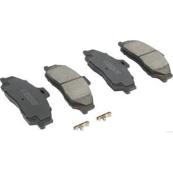 Jeu de 4 plaquettes de frein avant HERTH+BUSS JAKOPARTS OEM 4509599