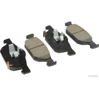 Jeu de 4 plaquettes de frein avant HERTH+BUSS JAKOPARTS OEM 1751