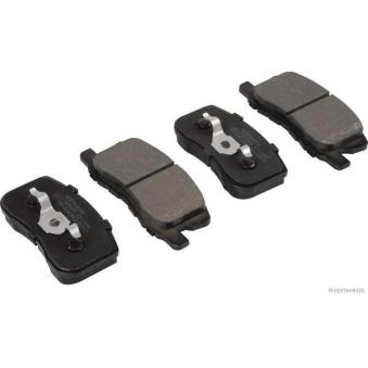 Jeu de 4 plaquettes de frein avant HERTH+BUSS JAKOPARTS [J3605009]