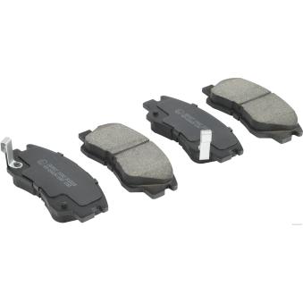 Jeu de 4 plaquettes de frein avant HERTH+BUSS JAKOPARTS OEM MR389526