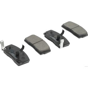 Jeu de 4 plaquettes de frein avant HERTH+BUSS JAKOPARTS OEM 0449187103