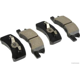 Jeu de 4 plaquettes de frein avant HERTH+BUSS JAKOPARTS [J3606021]