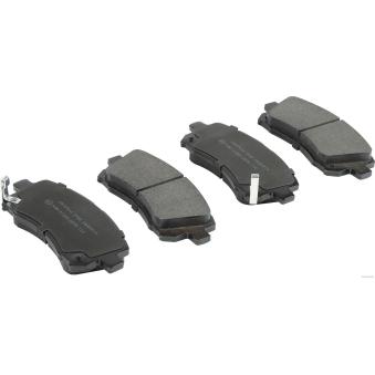 Jeu de 4 plaquettes de frein avant HERTH+BUSS JAKOPARTS [J3607013]