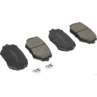 Jeu de 4 plaquettes de frein avant HERTH+BUSS JAKOPARTS [J3608017]