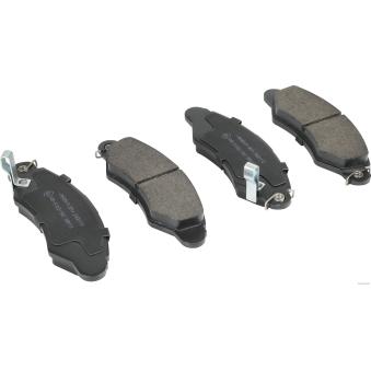 Jeu de 4 plaquettes de frein avant HERTH+BUSS JAKOPARTS [J3608019]