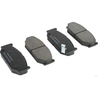 Jeu de 4 plaquettes de frein avant HERTH+BUSS JAKOPARTS [J3608030]