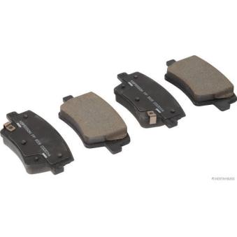 Jeu de 4 plaquettes de frein arrière HERTH+BUSS JAKOPARTS OEM 58302S1A70